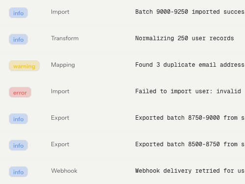 Run migrations with observability